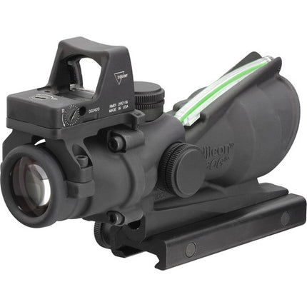 Trijicon 4x32 ACOG visor táctico iluminado kit con retícula verde y punto rojo 3.25 MOA