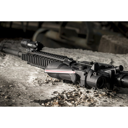 Trijicon 4x32 ACOG visor táctico iluminado kit con retícula verde y punto rojo 3.25 MOA