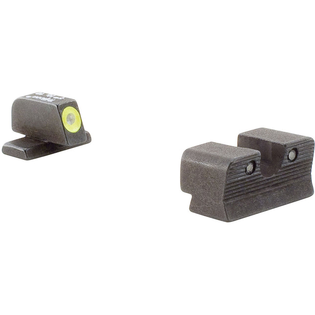 Trijicon FNH HD Juego de Miras Nocturnas Punto Frontal Amarillo Compatible FN509