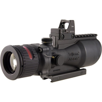 Trijicon 6x48 ACOG Óptica para Ametralladora Dual Iluminación 6.5 MOA RMR Kit Retículo Chevron Rojo