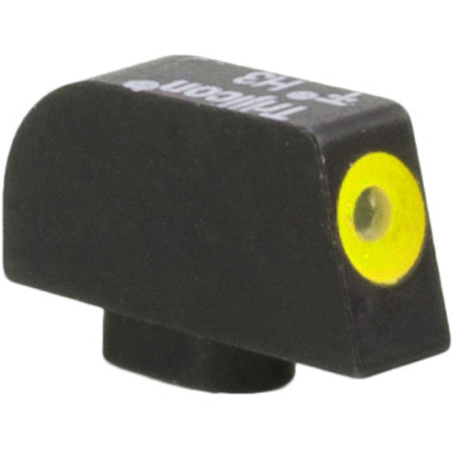 Trijicon HD XR Mira Frontal para Pistolas Glock 9mm 40 con Disco Amarillo y Ventana de Zafiro