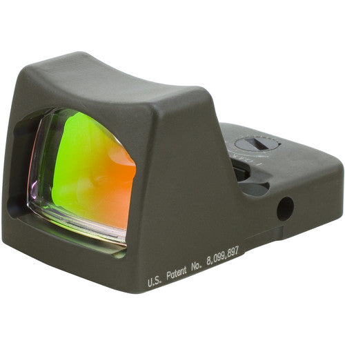 Trijicon RM01 RMR Tipo 2 Mira de Reflexión LED Punto Rojo 3.25 MOA Batería CR2032 y Montura