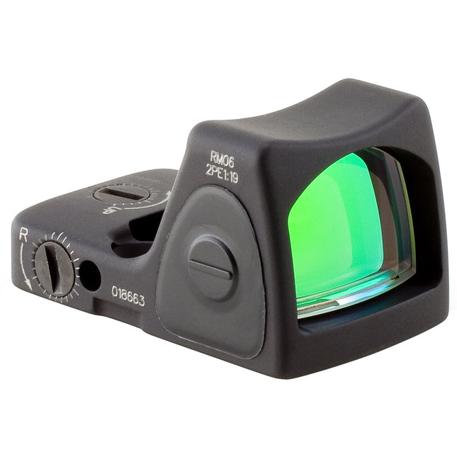Trijicon RM06 RMR Tipo 2 Mira de Reflex LED Ajustable Punto Rojo 3.25 MOA Negro Mate