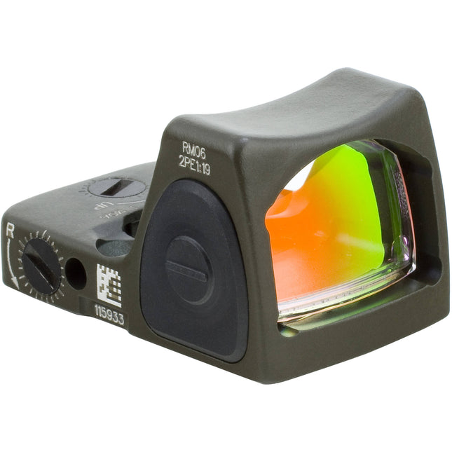 Trijicon RM07 RMR Tipo 2 Mira de Red LED Ajustable 6.5 MOA Impermeable