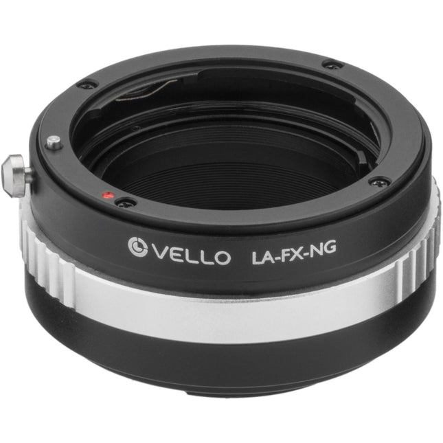 Vello Adaptador de Objetivo Nikon F/G a FUJIFILM X Montura con Control de Apertura y Enfoque Infinito