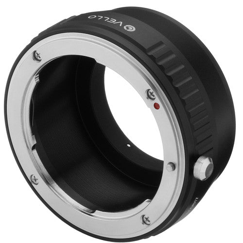 Vello Adaptador de Objetivo Nikon F a Montura FUJIFILM X con Enfoque Infinito y Construcción Zinc