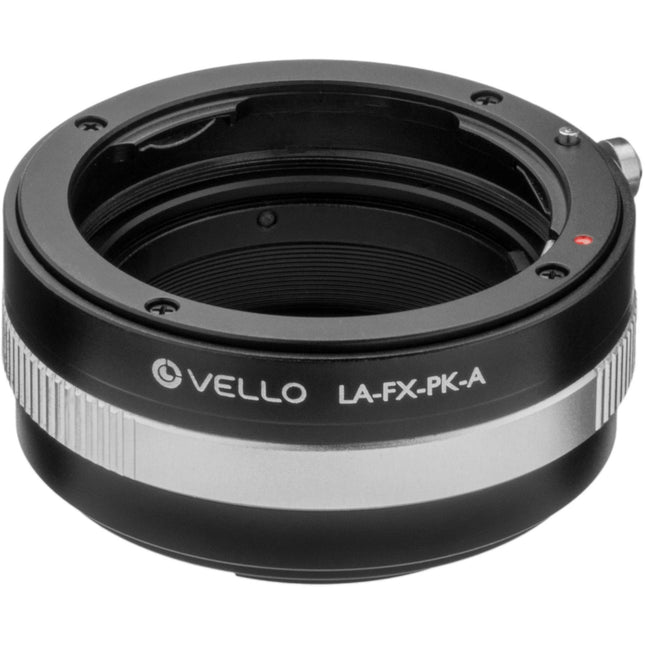 Vello Adaptador de Lentes Pentax K a FUJIFILM X Control de Apertura Zinc
