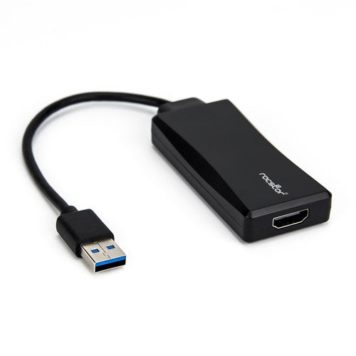 Adaptador Rocstor USB Tipo-A 3.0 a HDMI 6" Resolución 1920 x 1200
