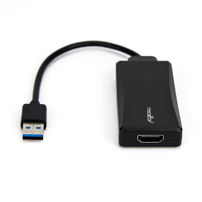 Adaptador Rocstor USB Tipo-A 3.0 a HDMI 6" Resolución 1920 x 1200