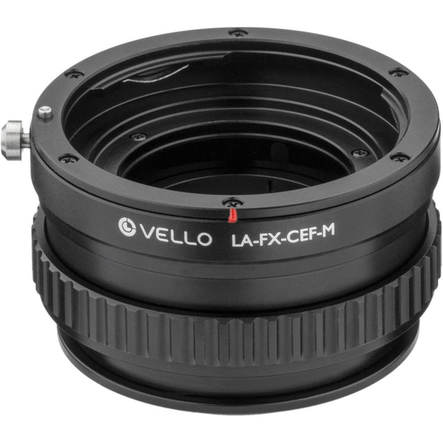 Vello Adaptador de Objetivo Canon EF EF-S a Fujifilm X con Macro y Construcción Metálica
