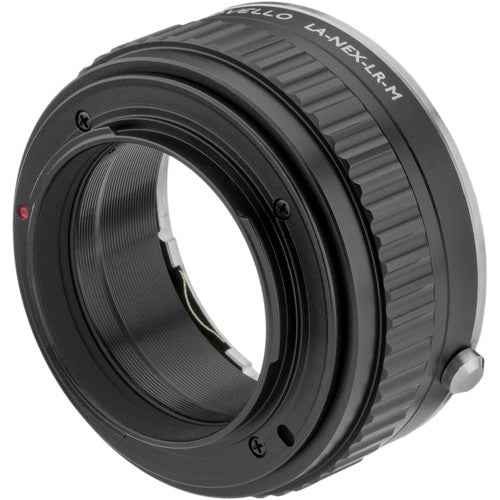 Vello Leica R Adaptador de Lente a Sony E-Mount con Enfoque Macro Helicoidal
