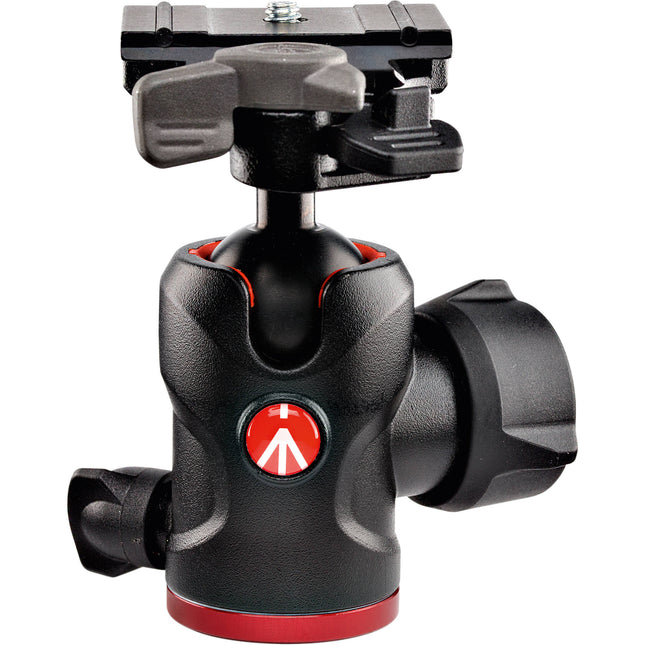 Manfrotto 494 Cabeza de Bola Central Carga 9 kg Altura 10 cm con Placa 200PL-PRO