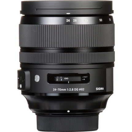 Sigma 24-70mm f2.8 DG OS HSM Art Lente para Nikon F con Estabilizador y Motor HSM