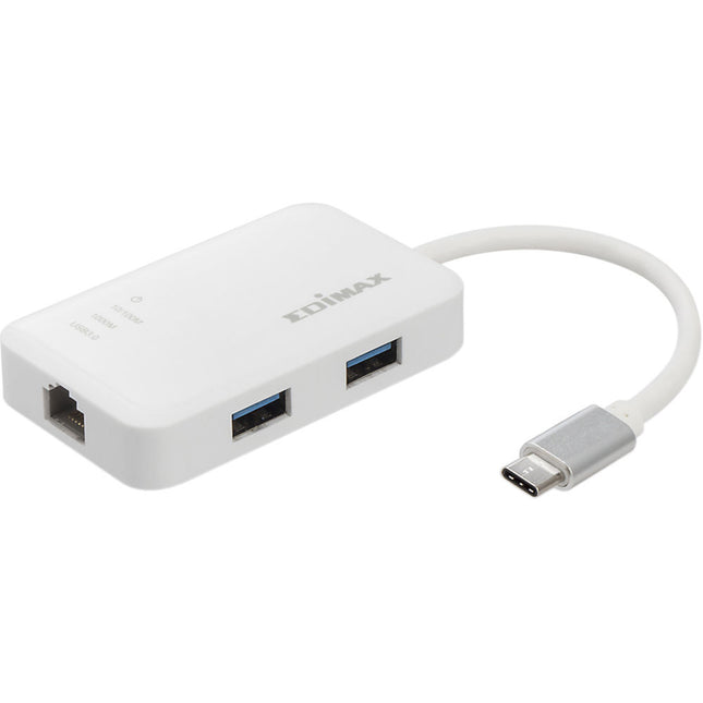 EDIMAX Technology EU-4308 Hub USB 3 Puertos 5 Gbps Ethernet Gigabit