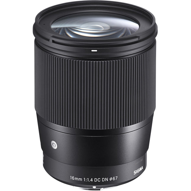 Sigma 16mm f/1.4 DC DN Objetivo Sony E APS-C apertura f/1.4