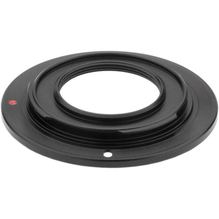 Vello Adaptador de Lente C-Mount a Montura Micro Cuatro Tercios Acabado Negro Mate Aleación de Zinc