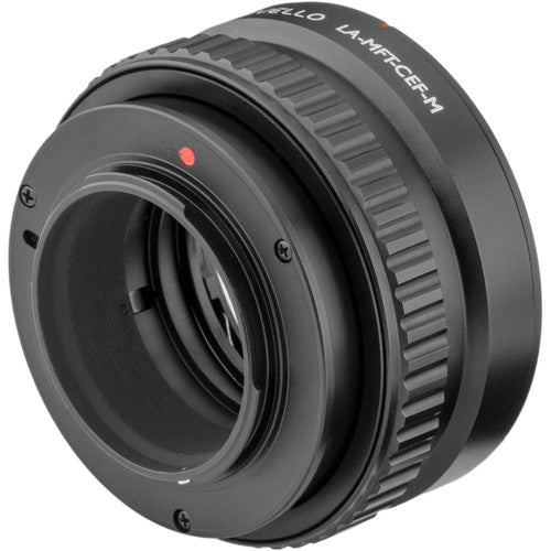 Vello Adaptador de Lente Canon EF EF-S a Micro Cuatro Tercios con Macro y Foco Infinito
