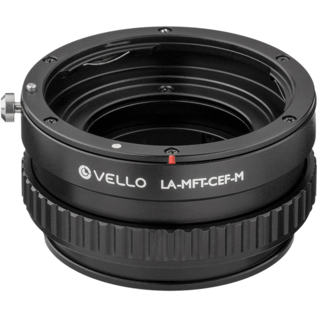 Vello Adaptador de Lente Canon EF EF-S a Micro Cuatro Tercios con Macro y Foco Infinito