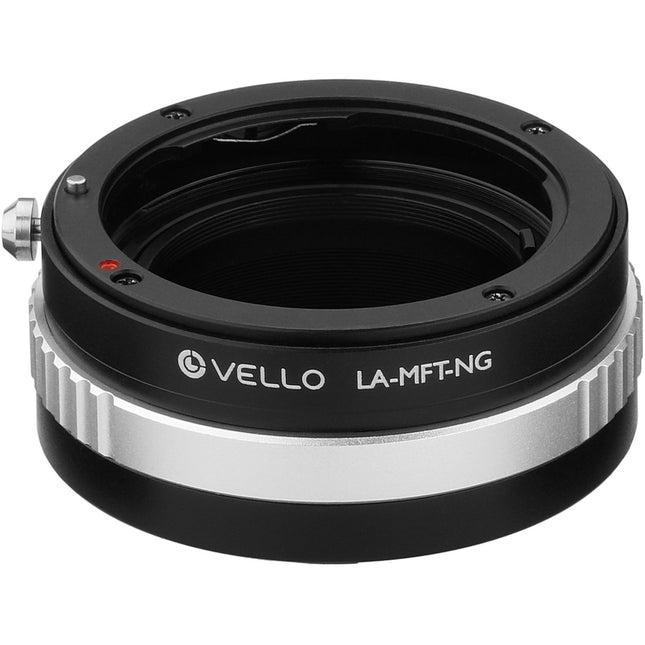 Vello Adaptador de Lentes Nikon F/G a Micro Cuatro Tercios con Control de Apertura y Enfoque Infinito