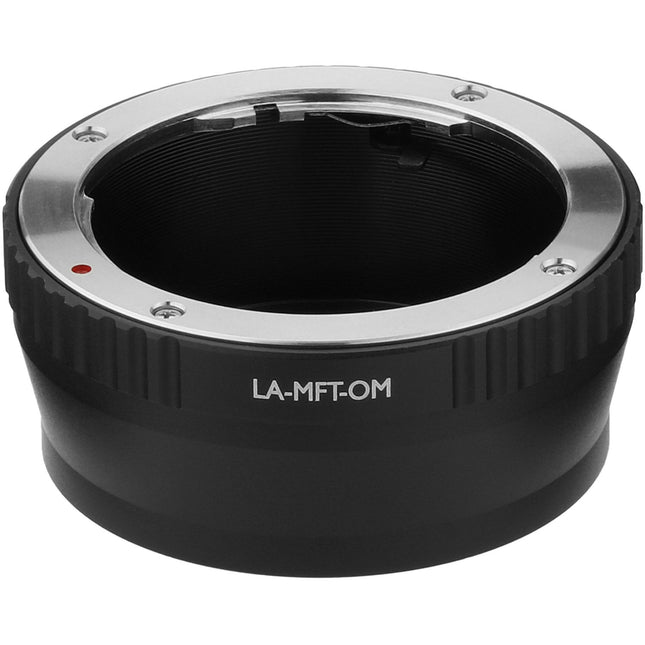 Vello Olympus OM Adaptador de Lente para Montura Micro Cuatro Tercios Construcción de Aleación de Zinc