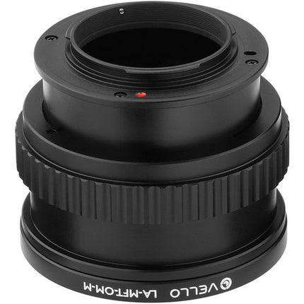 Vello Olympus OM Adaptador de Lentes para Micro Cuatro Tercios con Macro y Enfoque Helicoidal