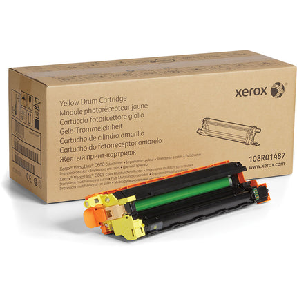 Xerox 108R01487 Tambor Amarillo para Impresora VersaLink C600 C605 40000 páginas