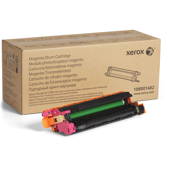 Xerox 108R01482 Tambor Magenta para Impresoras VersaLink C500 C505 40000 Páginas