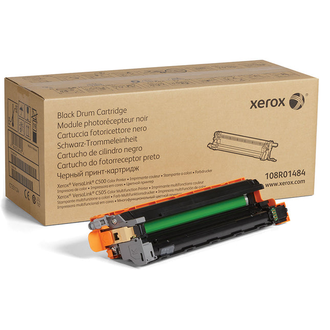 Xerox 108R01484 Tambor Negro para Impresoras VersaLink C500 C505 40000 páginas