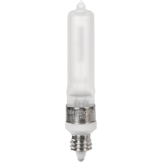 Ushio ESM Lámpara Halógena 250W 120V Base Mini Candelabra E11