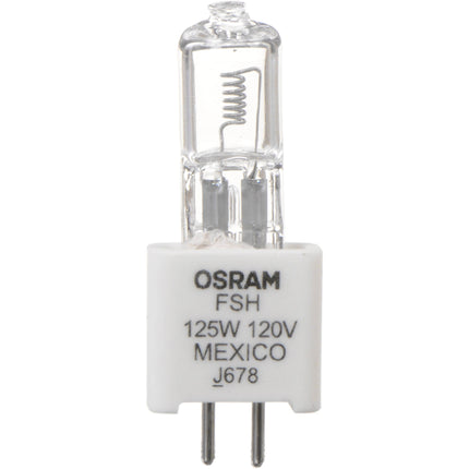 Lámpara Osram FSH 125W 120V Base G5.3 Vida 200 horas T3