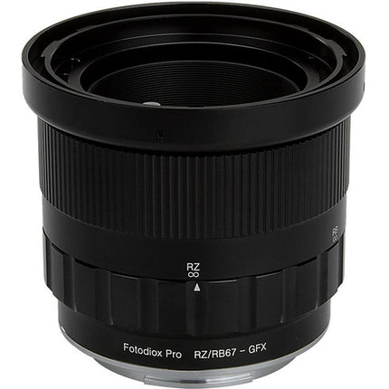 FotodioX Adaptador para lentes Mamiya RB/RZ67 a cámara FUJIFILM G con enfoque integrado y pie de trípode Arca-type