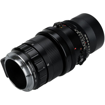 FotodioX Adaptador para lentes Mamiya RB/RZ67 a cámara FUJIFILM G con enfoque integrado y pie de trípode Arca-type
