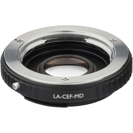 Vello Adaptador Minolta MD a Canon EF EF-S con vidrio óptico y enfoque infinito
