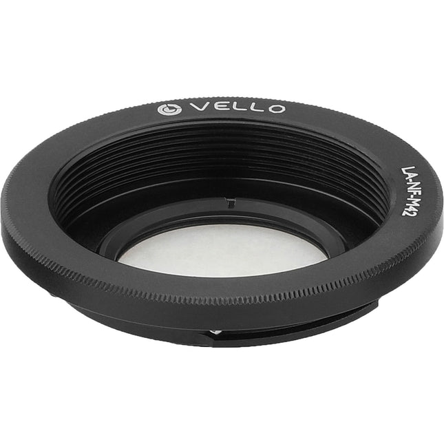 Vello M42 Adaptador de objetivo para cámara Nikon F Montura 1.4x multicapa corrección enfoque