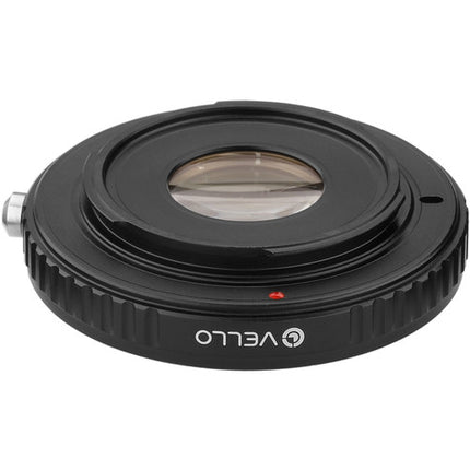 Vello Adaptador de Lente Pentax K a Nikon F Montura con Enfoque Infinito y Cristal Óptico Recubierto