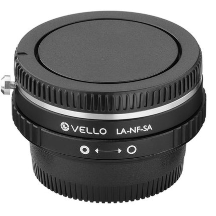 Vello Adaptador de Objetivo Sony Minolta A a Montura Nikon F con Cristal Óptico Recubierto