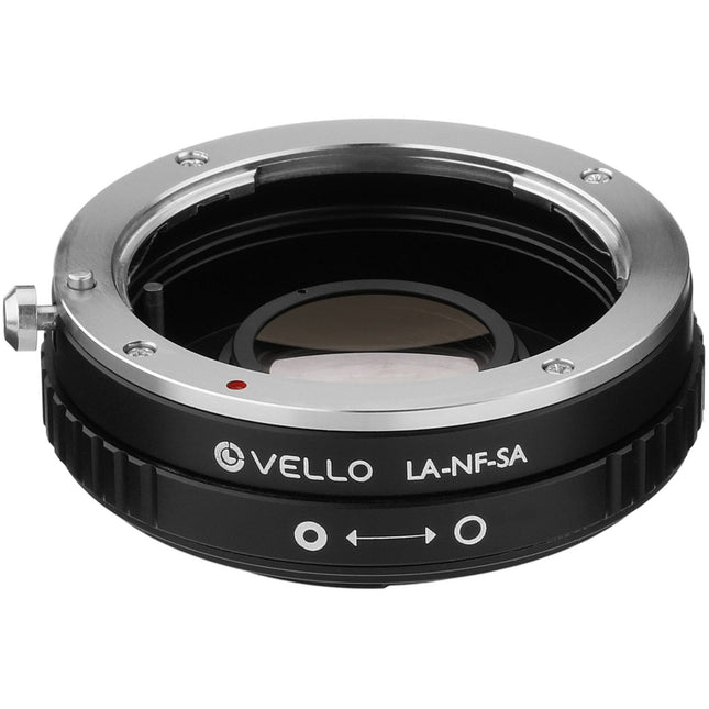 Vello Adaptador de Objetivo Sony Minolta A a Montura Nikon F con Cristal Óptico Recubierto