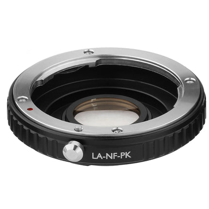 Vello Adaptador de Lente Pentax K a Nikon F Montura con Enfoque Infinito y Cristal Óptico Recubierto