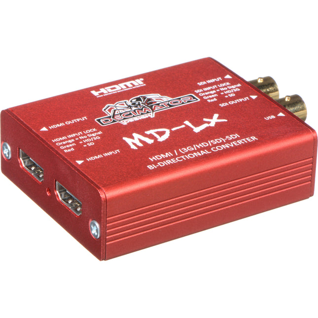 DECIMATOR MD-LX Convertidor Bidireccional HDMI SDI 3G HD SD SDI Inputs Outputs