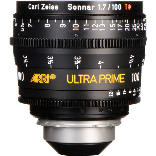 ARRI Ultra Prime 100mm T1.9 Objetivo PL Formato Super-35 Control Iris