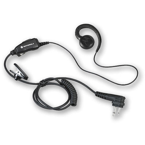 Motorola HKLN4604 Auricular Giratorio para Radios con Micrófono y PTT