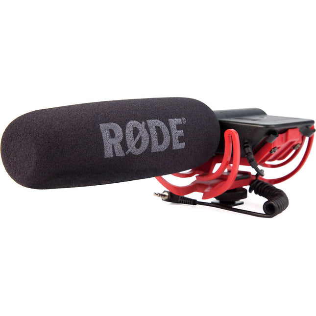 RODE VideoMic Micrófono Shotgun para Cámara con 100 horas batería y filtro de graves