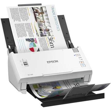 Epson WorkForce DS-410 Escáner de Documentos 600 dpi y 50 Hojas ADF Duplex