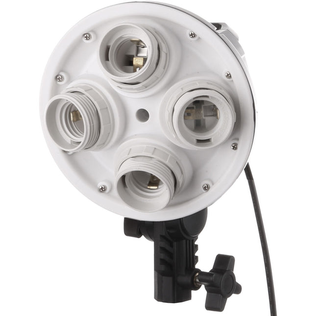 Impact FF-OF4 Octa 4-Socket Fluorescente 85W por Portalámparas Selector de Sockets
