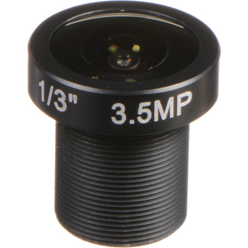 Marshall Electronics 2.3mm f/2.2 M12 Lente 3MP Ángulo 126° Sensor 1/3"
