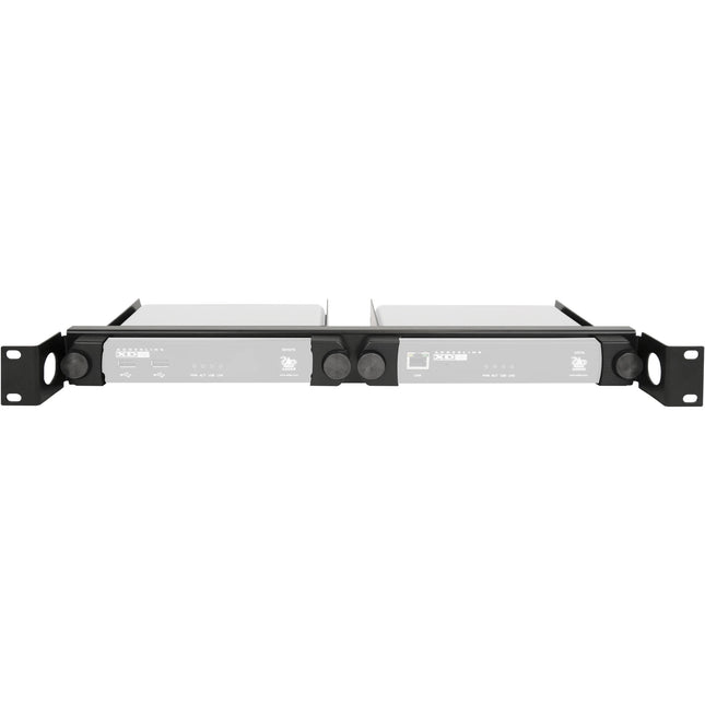 Soporte rack dual para ADDERLink XD150 con abrazaderas y tornillos