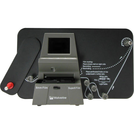 Wolverine Data Film2Digital MovieMaker-PRO Convertidor de película 8mm y Super 8 con sensor CMOS 3.53MP y video Full HD 1080p