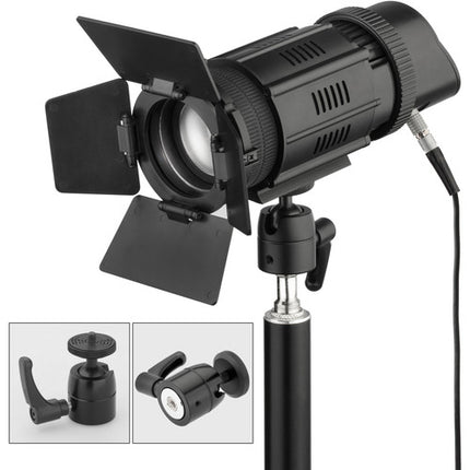 Genaray Contender Foco LED Kit de 3 Luces 5600K CRI 95 Más Módulo Batería