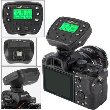 Impact Cruiser Mando Inalámbrico para Cámaras Sony Alcance 100m 8 Canales