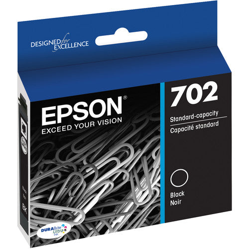 Cartucho de tinta Epson 702 negro DURABrite Ultra 350 páginas para WorkForce Pro WF-3720